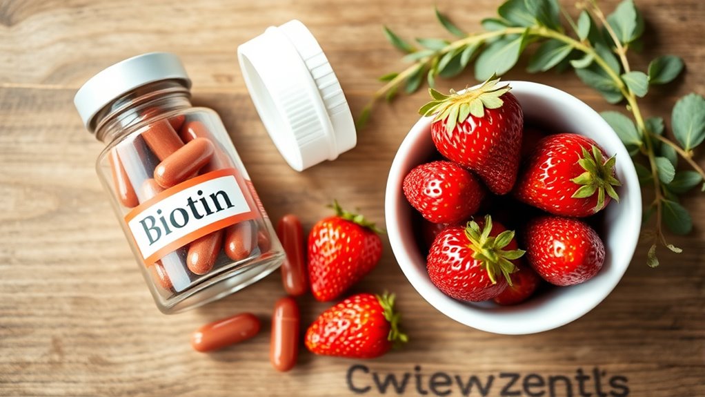 biotin enhances hair strength