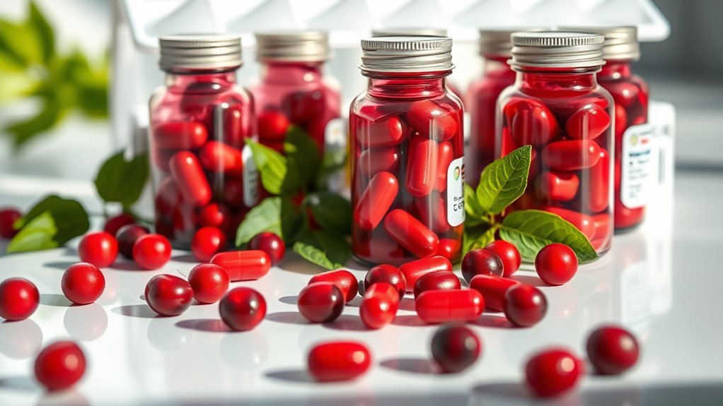 cranberry supplements support health