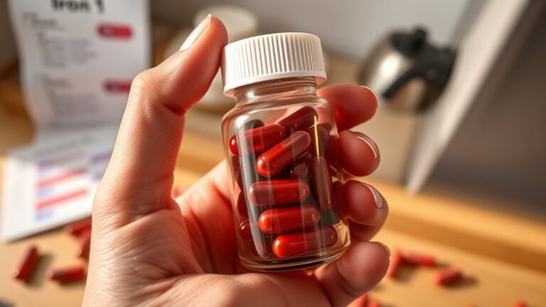 monitoring iron supplement intake